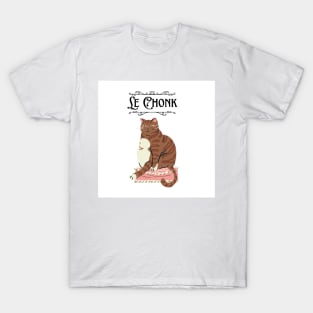 Funny Chonky Chonk Cat T-Shirt